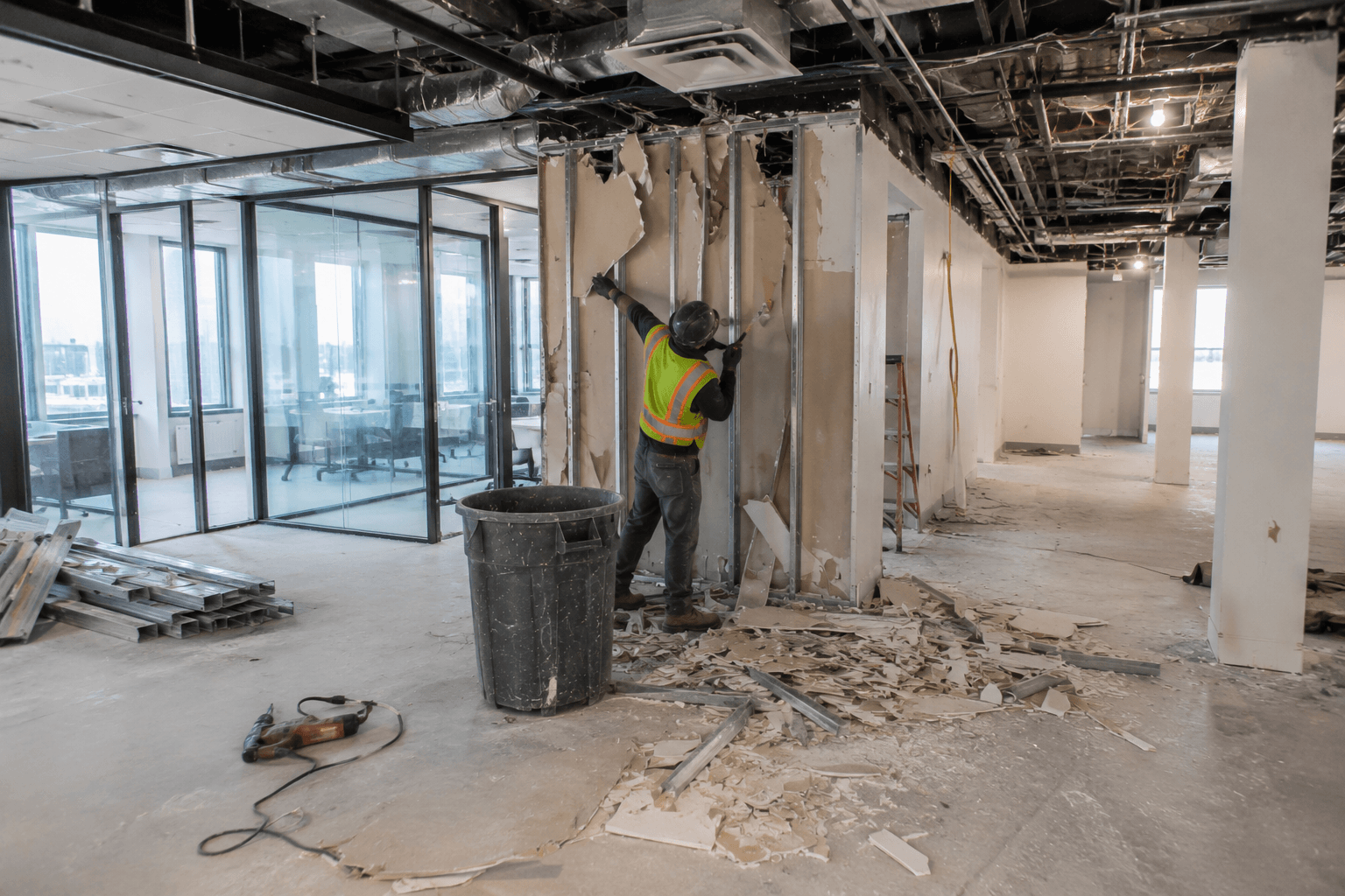 Commercial selective interior demolition in the GTA